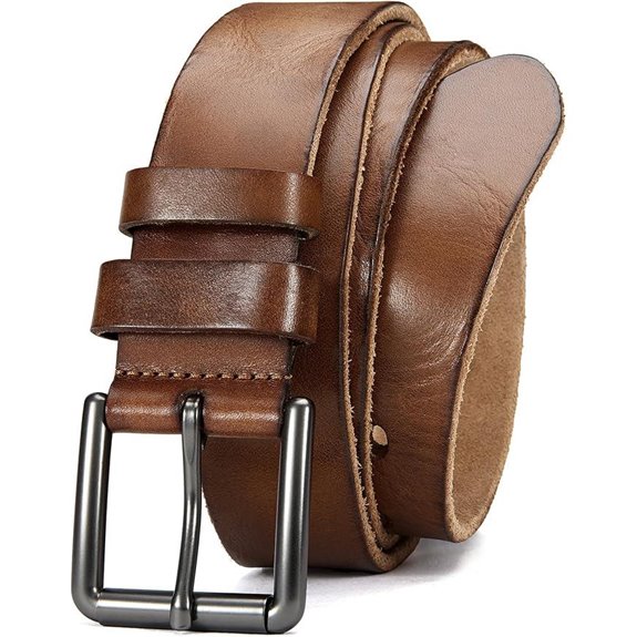 Full Grain Leather Men’s Casual Belt