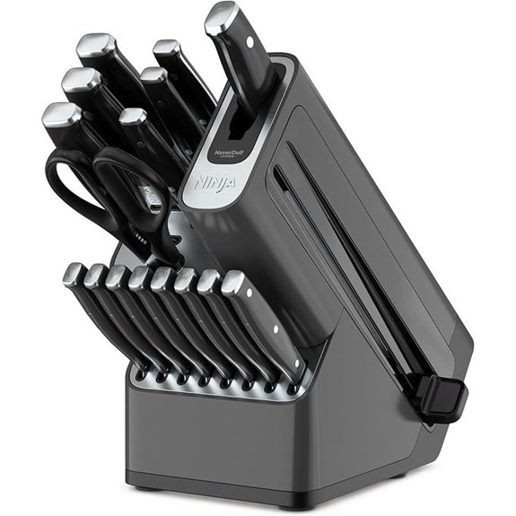 Ninja Foodi 17-Piece German Stainless Steel Knife Set