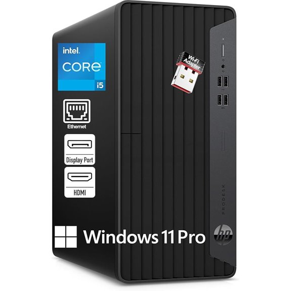 HP ProDesk 400 G7 Desktop Computer with 32GB RAM
