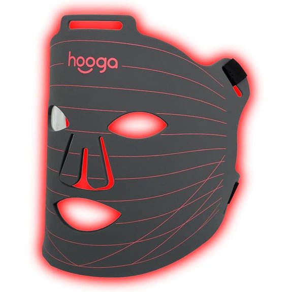 Hooga Red Light Therapy LED Mask (Tri Chip USB Rechargeable)