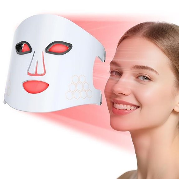 Red Light Therapy Face Mask with Rejuvenation Features