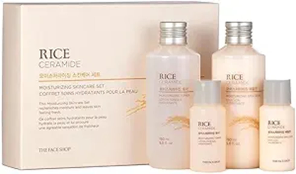 The Face Shop Rice Ceramide Skincare Set (Toner & Moisturizer)