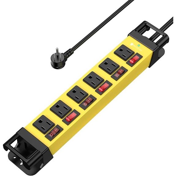 Heavy Duty Power Strip with Surge Protection