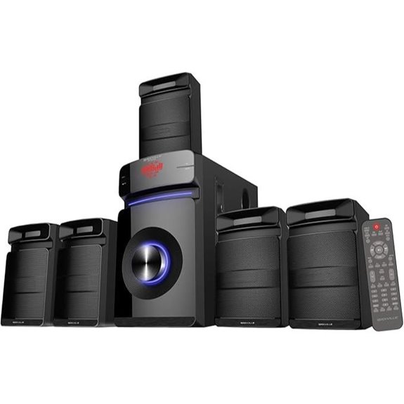 Rockville HTS45 5.1 Home Theater System with Bluetooth