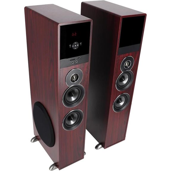 rockville tower speaker system