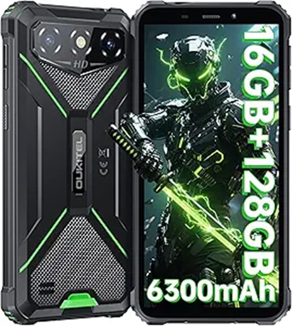 OUKITEL G3 Rugged Smartphone 16GB+128GB 4G Waterproof
