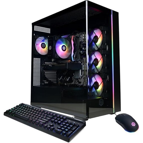 CyberPowerPC Gaming Desktop with Ryzen 7 & RTX 3060 Ti