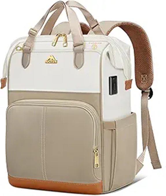 Matein Anti-Theft Backpack with USB Port for Women