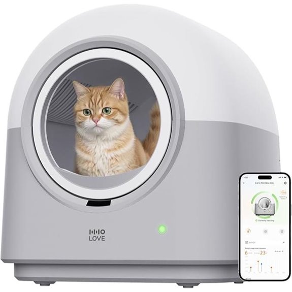 HHOLOVE TYPro Self-Cleaning Cat Litter Box