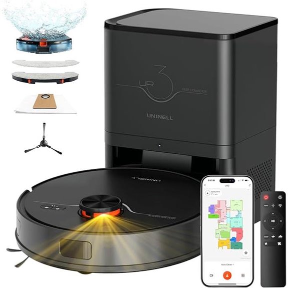 Robot Vacuum & Mop Combo with Self-Empty Station