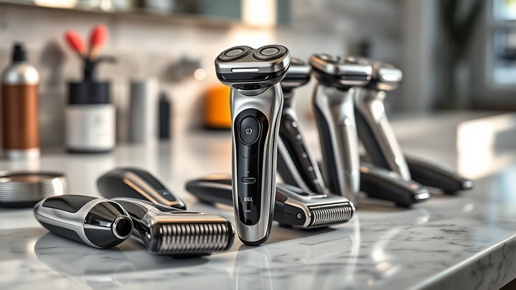 shaving needs and features