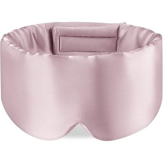 Zenssia Mulberry Silk Sleep Mask with Adjustable Band