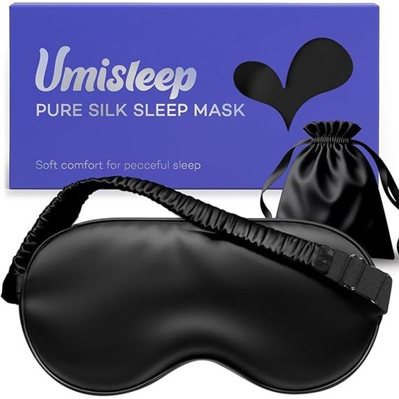 Umisleep Silk Sleep Mask for Women and Men