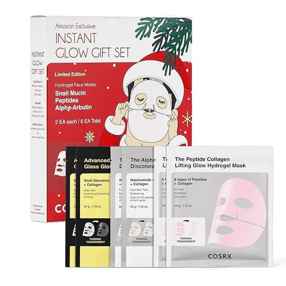 COSRX Glow-Boosting Face Mask Set (6 Pieces)