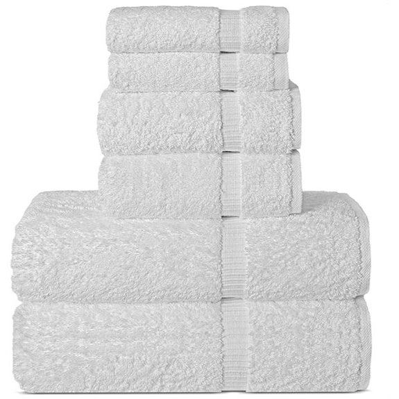 Chakir Turkish Linens 6-Piece Cotton Towel Set
