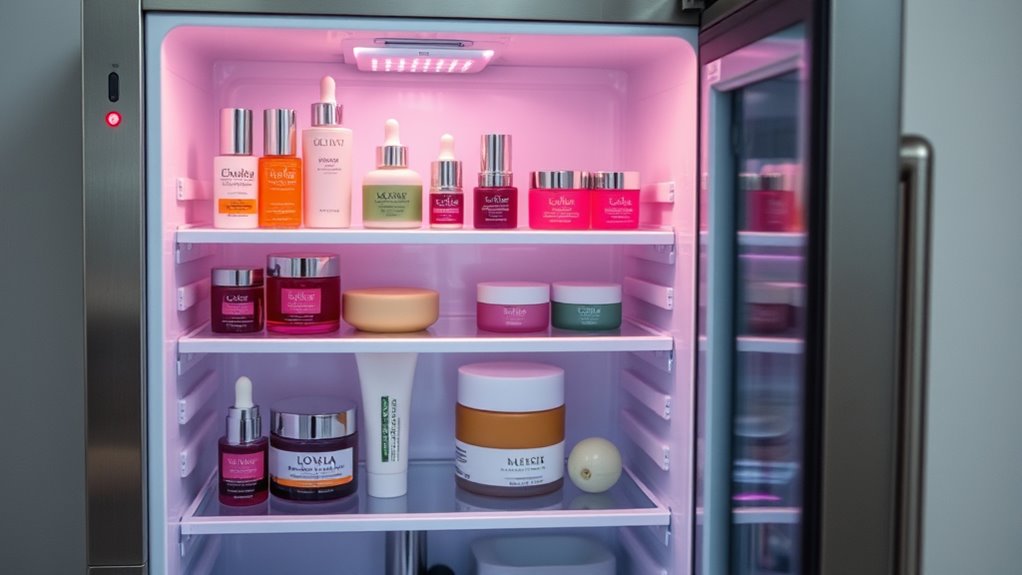 skincare fridge selection criteria