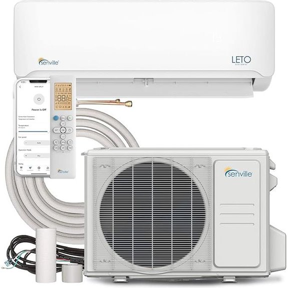 small 18000 btu heat pump