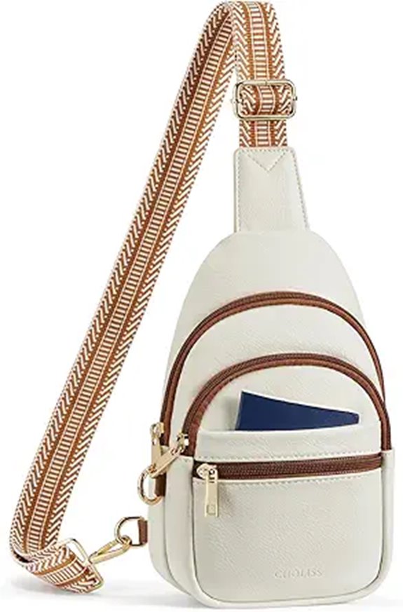 CHOLISS RFID Small Sling Bag for Travel
