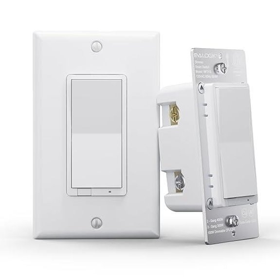 3-Way WiFi Dimmer Light Switch with Alexa & Google