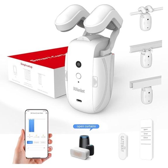 Smart Electric Curtain Opener with App & Voice Control