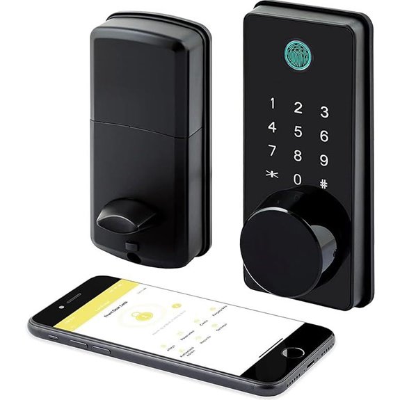 LOCKSTAR Smart Door Lock with Multiple Entry Methods