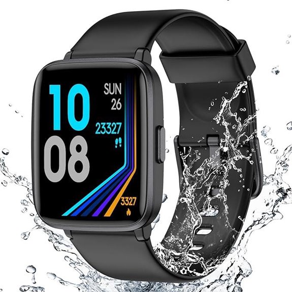 Fitness Tracker Smart Watch with Heart Rate Monitor
