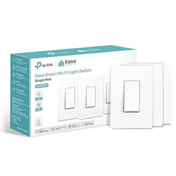 Kasa Smart HomeKit Light Switch (3-Pack)