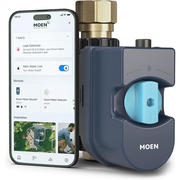 Moen Flo Smart Water Leak Detector & Shutoff