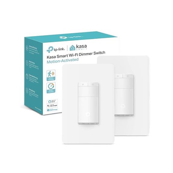 Kasa Smart Motion Sensor Dimmer Switch 2-Pack