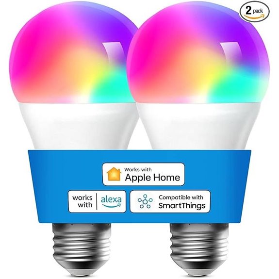 Meross Smart WiFi RGBW LED Bulbs 2 Pack