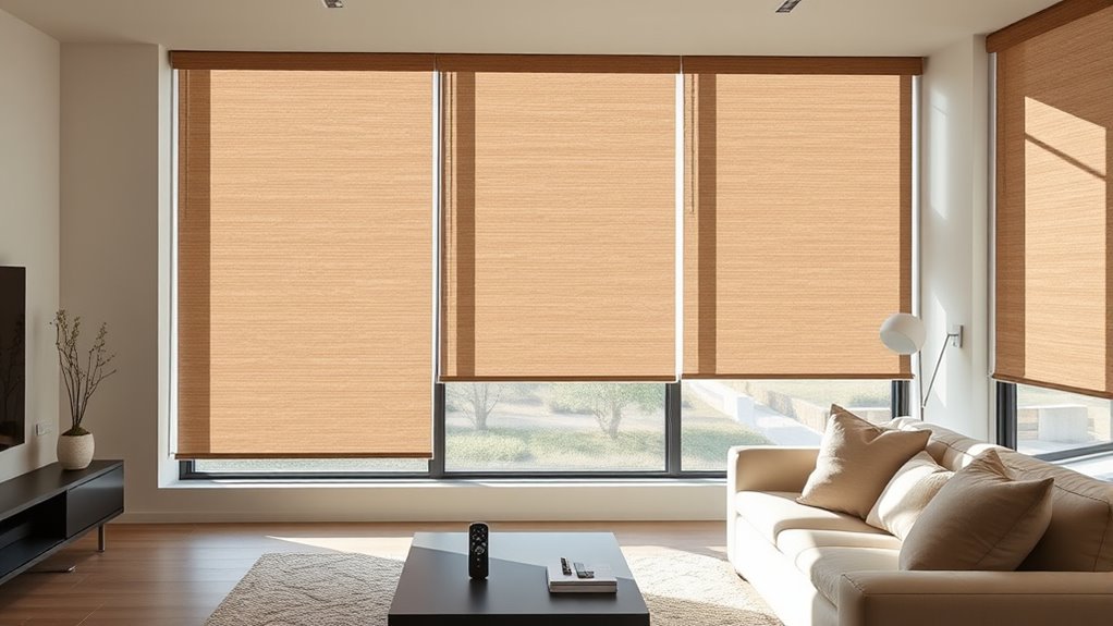 smart shades control options