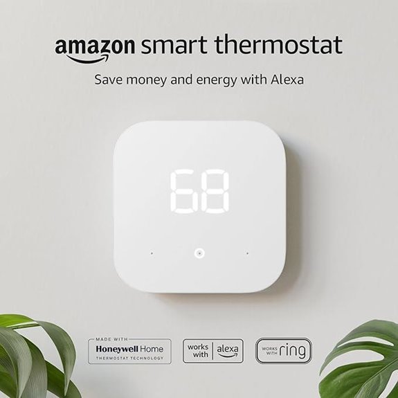 Amazon Smart Thermostat with Alexa & Ring Compatibility