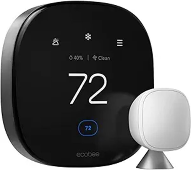 ecobee Smart Thermostat with Sensors and Air Quality