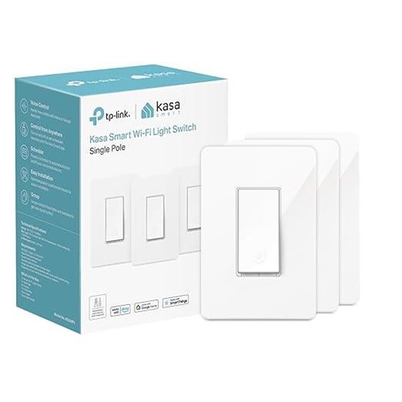 Kasa Smart Light Switch 3-Pack Wi-Fi Alexa Compatible