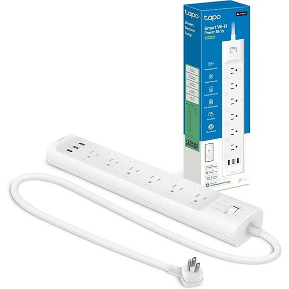 Tapo Wi-Fi Power Strip with Smart Outlets & USB