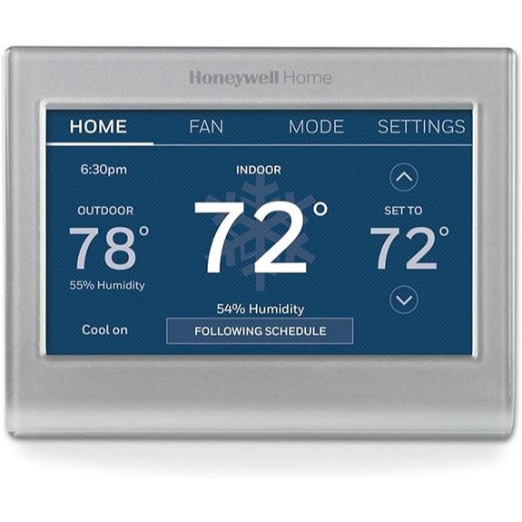 Honeywell Wi-Fi Smart Color Thermostat Touch Screen