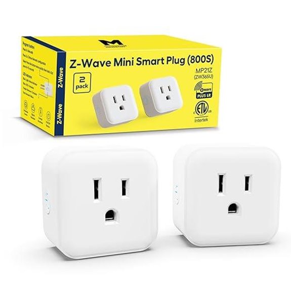 Minoston Z-Wave Outlet with Repeater Smart Home Compatible