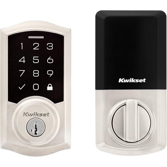 Kwikset SmartCode 270 Keyless Deadbolt in Satin Nickel