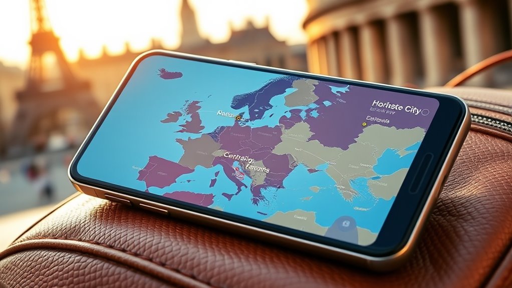 smartphone features for travel