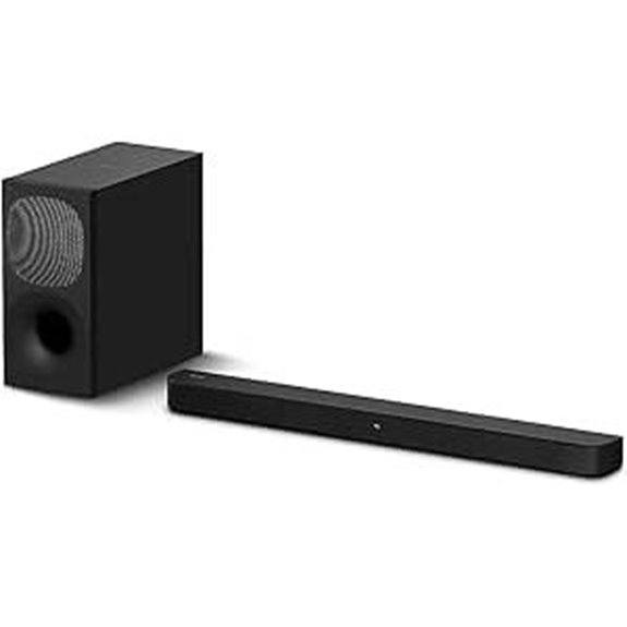 sony 2 1 soundbar system