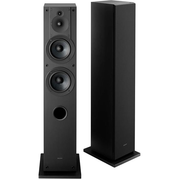 sony 3 way floorstanding speaker