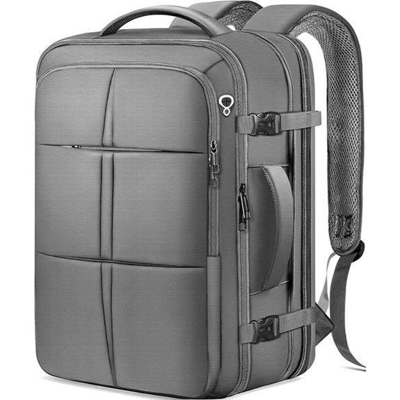 Large Travel Backpack with 50L Capacity and Laptop Slot