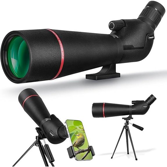 BAK4 Spotting Scope with Tripod and iPhone Adapter