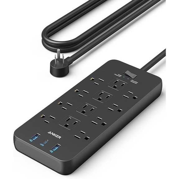 Anker Surge Protector Power Strip with USB-C and USB-A