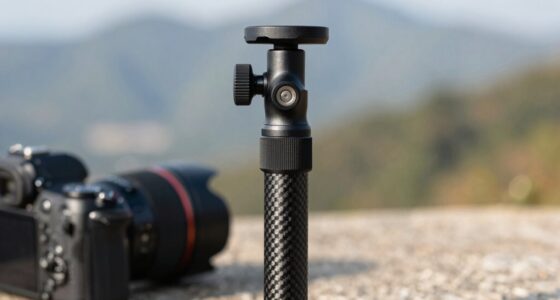 top carbon fiber monopods