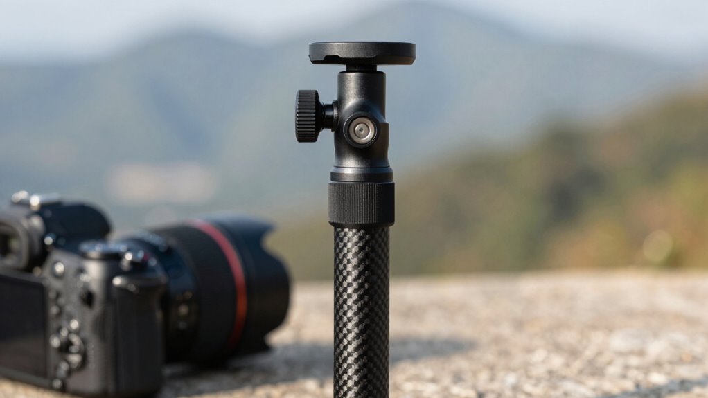top carbon fiber monopods