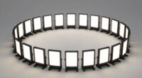 top led studio light panels