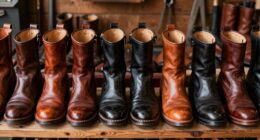 top luxury leather boot collection