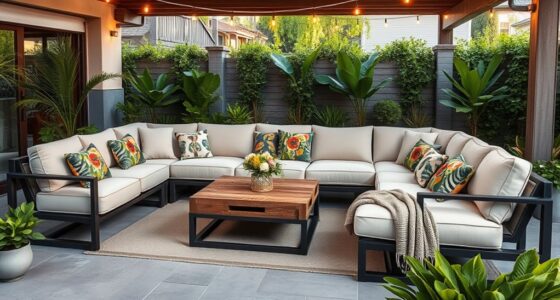 top outdoor sectional sofas