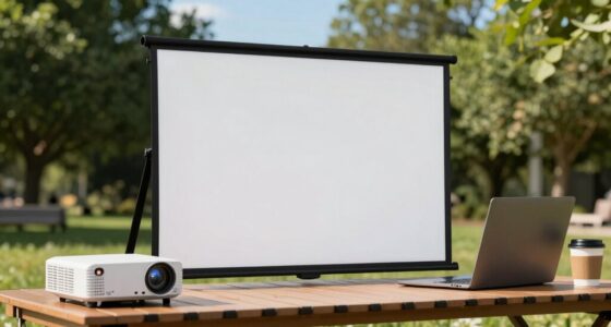 top portable projection screens
